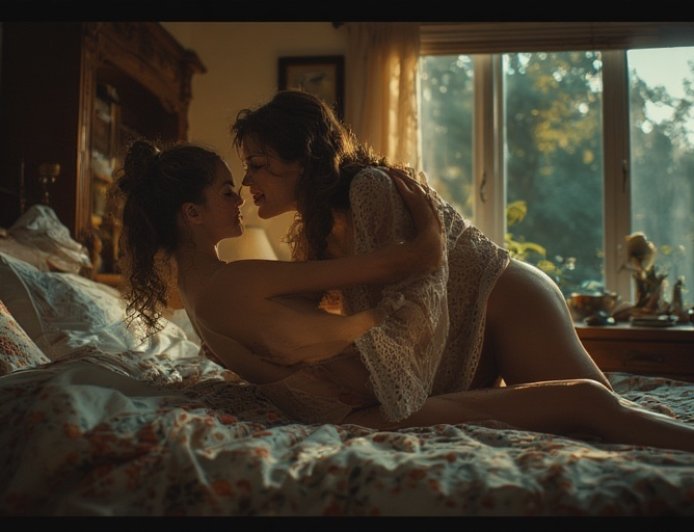 पड़ोसन आंटी और उनकी बेटी को लंड पर कुदाया